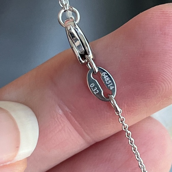 ✨ MIMÍ Broggian Milano 18k White Gold Diamond Pendant Necklace – 0.32 ctw ✨ - Picture 6 of 7